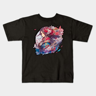 Japanese anime style art Kids T-Shirt